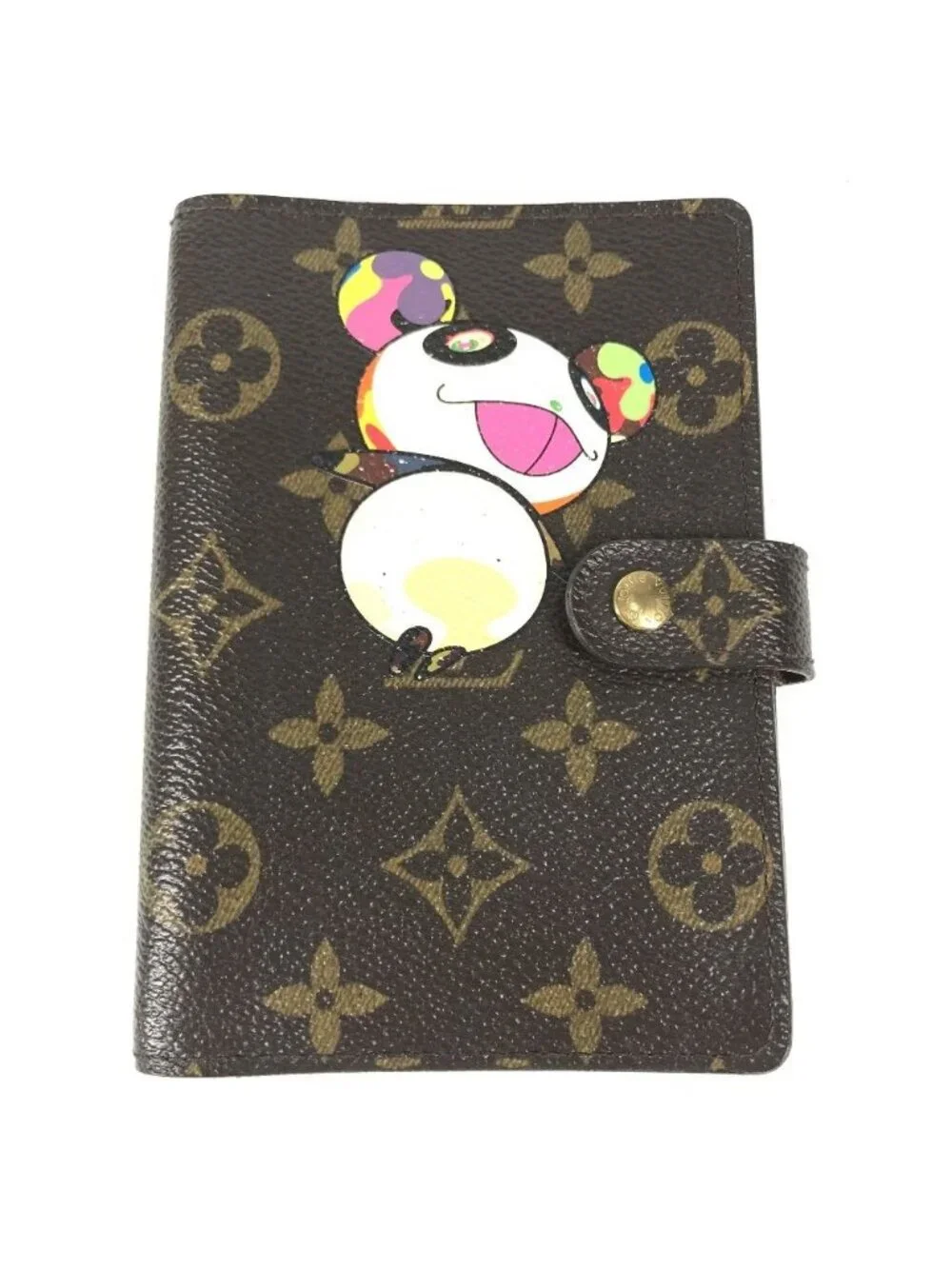 Louis Vuitton Pocket Bookcover Agenda PM Monogram Canvas Brown